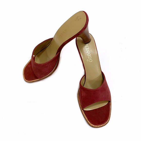 Bernardo Rose Mules - Picture 2 of 8